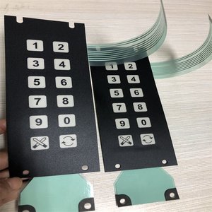 Công Tắc Nút Phẳng Chống Nước Chất Liệu PC Mờ 0.175Mm Công Tắc Màng Không Xúc Giác Bảng Bàn Phím Cho Ứng Dụng Máy DIESEL - Product Image 5