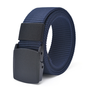 Ceinture décontractée pour homme <span class=keywords><strong>avec</strong></span> <span class=keywords><strong>boucle</strong></span> automatique en <span class=keywords><strong>nylon</strong></span> et toile, <span class=keywords><strong>boucle</strong></span> en plastique pour usage tactique, vente en gros disponible - Product Image 2
