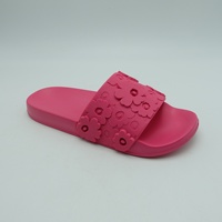 HEVA 2025 femmes à la mode été diapositives nouveau Style 3D fleur conception anti-dérapant doux sandales belles pour pantoufles pour l'automne