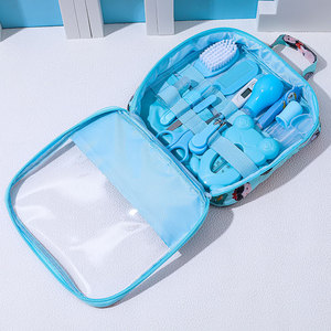 13-Piece Daily Cleaning <strong>Care</strong> <strong>Package</strong> for Baby Including Nasal Aspirator Nail Clippers Thermometer More-Baby <strong>Care</strong> Cloth Bag Set - Product Image 4