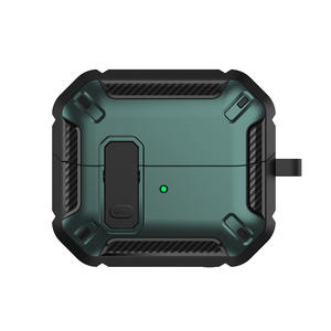 Funda protectora de TPU con hebilla de bloqueo anticaída, fundas de plástico duro de lujo para auriculares para Galaxy Buds <span class=keywords><strong>3</strong></span> <span class=keywords><strong>Pro</strong></span> Display - Product Image 6