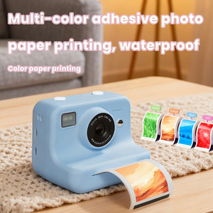 子供用インスタントプリントデジタルカメラ - 48MP写真、2.4インチ1080P動画、ポータブルミニサーマルプリンターおもちゃ（子供向けS1） - Product Image 6