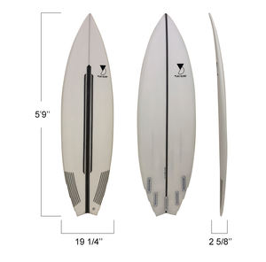 Prancha de surf com alto desempenho, placa rígida de surf com espuma eps para competição profissional - Product Image 6