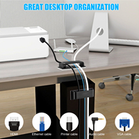 Clips de câble en nylon XZH-40 avec support en nylon - Lot de 100 supports adhésifs pour une gestion sécurisée des câbles électriques
