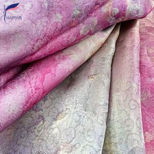 100% Eco-Friendly Jacquard Impresso Vestido Tecido Personalizado <span class=keywords><strong>Digital</strong></span> All-Over Floral Print Tecido Técnicas para Camisa Uso - Product Image 3