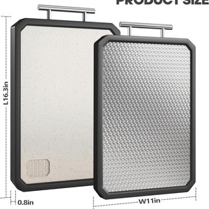 Titan lớp sinh thái thân thiện hai mặt gỗ cắt Board thiết lập bền vững hình chữ nhật cắt khối cho thịt rau - Product Image 6