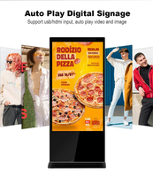 Kiosco Inteligente con Soporte de Piso, Pantalla LCD Digital Táctil para Publicidad con SDK para Centros Comerciales y Tiendas Minoristas