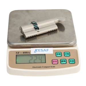 Cylindre de <span class=keywords><strong>serrure</strong></span> de porte à mortaise classique en laiton à ouverture simple, haute sécurité, antivol, avec clés, Israël - Product Image 6