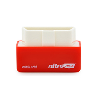 ACARDIAG NitroOBD2 Rojo para Autos Diésel, Chip de Afinación Automática NITRO OBD2
