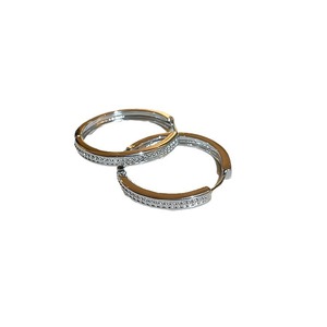 Orecchini a Cerchio Minimalisti Rotondi per Donne, Accessori per Orecchie alla Moda per Uso Quotidiano - Product Image 5