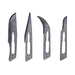 10pcs Carbon Steel Knife Handle Blade Kit Carving Knife Repair Tools Set  DIY Cutting PCB Repair Animal Scalpel Knife Hand Tool