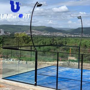 2024 Dubai Panoramique <span class=keywords><strong>Pader</strong></span> Sports Ground Offre Spéciale Outdoor Paddle Tennis Court Safe and Steel Material - Product Image 1