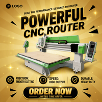 Routeur CNC 2513 7,5 kW ATC à table mobile et vis à billes pour la fabrication d'enseignes et le travail du bois (Acrylique, PVC, MDF)