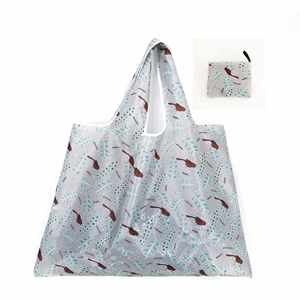 High Quality Customizable <b>Large</b> Oxford Floral Storage <b>Bag</b> Shopping Foldable for Woman for Man - Product Image 4