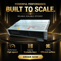 خادم DELL EMC PowerEdge R770 الجديد للشركات بتصميم 2U قابل للتركيب على الرف مع مقبسين للمعالجات ودعم وحدات معالجة الرسومات
