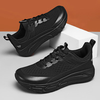 Chaussures de course athlétiques légères à lacets pour l'automne, logo personnalisé OEM ODM, baskets de marche respirantes, marque privée, directement de l'usine