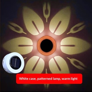 Nouveau produit : Lampe solaire extérieure à motifs, éclairage mural, décoration de jardin, éclairage de pelouse nocturne - Product Image 1