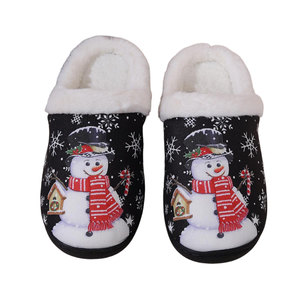 <span class=keywords><strong>Zapatillas</strong></span> de <span class=keywords><strong>mujer</strong></span> Warm House Memory Foam House Fuzzy Cute Christmas para <span class=keywords><strong>mujer</strong></span> - Product Image 6
