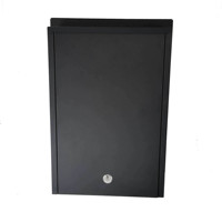 Serrure à clé murale, appartement en acier, métal, bureau de poste, bâtiment OEM, boîte aux lettres intégrée, boîte aux lettres
