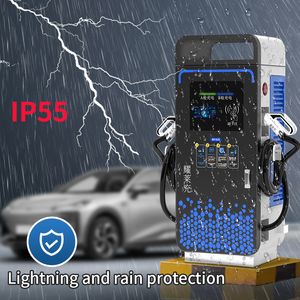 Bornes de <span class=keywords><strong>recharge</strong></span> rapide haute puissance pour véhicules <span class=keywords><strong>électrique</strong></span>s 20kW-240kW CCS CHAdeMO pour autoroutes et zones d'urgence - Product Image 3