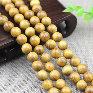 Perles de prière bouddhistes en bois de santal, 108 perles, diamètre 10 mm, collier en bois unisexe, bijoux de cérémonie religieuse - Product Image 4