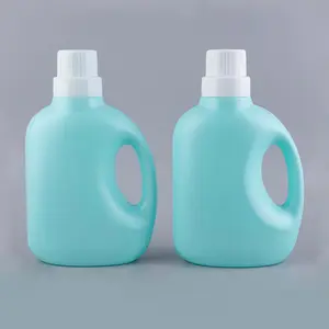 Venta caliente 1L botella de detergente líquido de plástico vacío para ropa