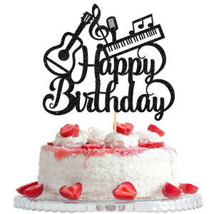 Decorazione per Torta di Compleanno a Tema Fragola Ming Fan, Fatta a Mano in Carta, per Primo Compleanno e Feste per Bambini, Decorazioni per Baby Shower - Product Image 1