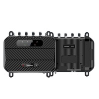 Lector RFID UHF Android Fijo de 4 Puertos Chainway URA4 con Interfaz USB, Material de Aluminio Duradero, Lectores de Tarjetas para Control de Acceso