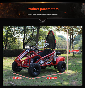 Go-Kart de Carreras al por Mayor, Divertido Vehículo Educativo de Karting Apto para Niños y Adultos - Product Image 5