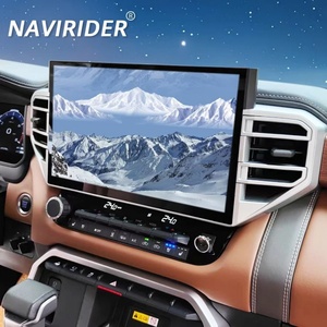 หน้าจอ QLED ขนาด 14.6 นิ้ว สำหรับรถยนต์ Toyota Tundra Sequoia ปี 2020-2024 ระบบ Android 13 รองรับ CarPlay วิทยุติดรถยนต์ สเตอริโอ ระบบเสียง GPS DSP เครื่องเล่นมัลติมีเดีย วิดีโอ - Product Image 1