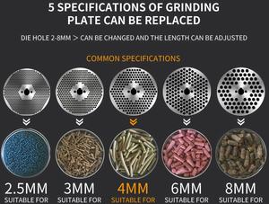 Trung Quốc Sản Xuất Động Vật Nhỏ Thức Ăn Pellet Làm Máy Nhà Máy Giá Gà Pelletizer Thức Ăn Máy Móc Chế Biến Mexico Nhật Bản - Product Image 4