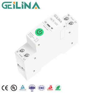 Moniteur <span class=keywords><strong>de</strong></span> consommation d'énergie monophasé 1P 63A 220V, interrupteur intelligent WiFi, disjoncteur, protection contre les surcharges et les courts-circuits, MCB - Product Image 6