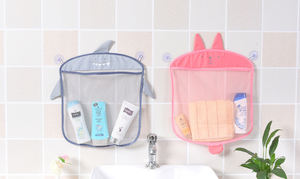 Sacs de rangement suspendus pour enfants, personnalisation gratuite vente en gros, filets de rangement pour boule, organisateur de bain d'angle - Product Image 3