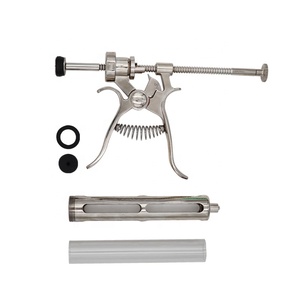 Sản Xuất Chuyên Nghiệp Khác Nhau Công Suất 10 Ml, 20 Ml, 30 Ml, 50 Mveterinary Bán Tự Động <span class=keywords><strong>Injector</strong></span> Kim Loại Động Vật Khẩu Súng Ống Tiêm - Product Image 6