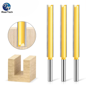 <span class=keywords><strong>Fraise</strong></span> droite à double tranchant, 6 dents, tige <span class=keywords><strong>de</strong></span> 1/4 pouce, rallonge <span class=keywords><strong>pour</strong></span> machine à travailler le bois, <span class=keywords><strong>fraise</strong></span> à rainurer à 6 dents, rallonge - Product Image 1