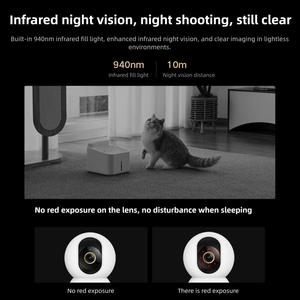 กล้องอัจฉริยะ <span class=keywords><strong>Xiaomi</strong></span> ที่มีนวัตกรรม <span class=keywords><strong>Xiaomi</strong></span> 4K 8MP HDR AI การติดตามท่าทางการโทรกลางคืนดูอัลแบนด์รักษาความปลอดภัยที่บ้าน Wi-Fi 6 - Product Image 4