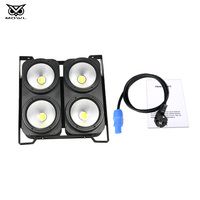 Projecteur LED Par COB DMX512 400W, éclairage de scène, projecteur de scène 4x100W blanc chaud et blanc froid 2 en 1, projecteur de scène pour le public