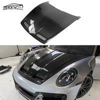 Capot moteur en fibre de carbone de haute qualité style YG 992 pour Porsche 911 992
