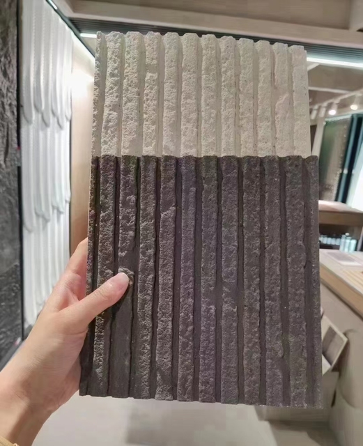 The Old Factory Produces Energy-saving and Fireproof Soft Porcelain Materials for Interior Wall Decoration.