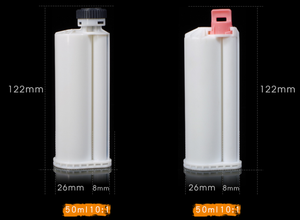 <span class=keywords><strong>Cartouche</strong></span> adhésive en plastique <span class=keywords><strong>acrylique</strong></span> solide vide de 50 ml 10:1 - Product Image 4