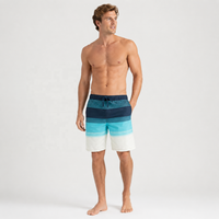Shorts de plage décontractés pour hommes, personnalisés, respirants, écologiques, à séchage rapide, imperméables, imprimés surf recyclés, vente en gros