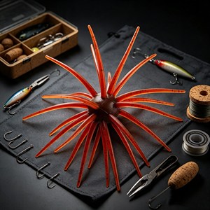 Esche Morbide All'Ingrosso 3.5g 9g 20mm 25mm, Mini Esche a Forma di Riccio Marino con Punte per <span class=keywords><strong>Spigola</strong></span> Nera e Pesce Mandarino - Product Image 3