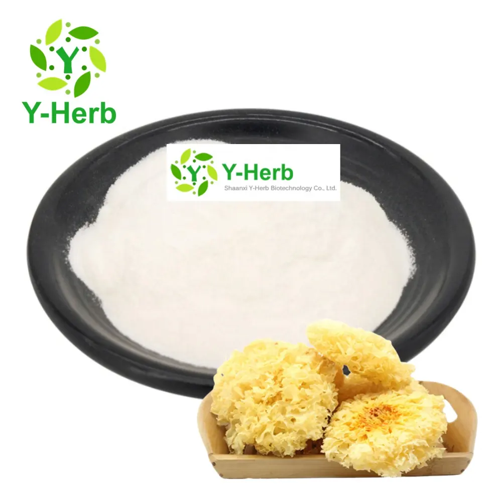 ผลิตภัณฑ์เสริมอาหาร Yin Er/ไม้สีขาวสารสกัดจากหูผงโพลีแซ็กคาไรด์ 50% 30% สารสกัดจากเห็ด Tremella