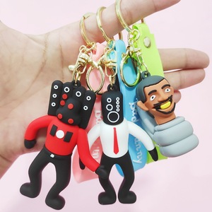 Llavero de Juguete <span class=keywords><strong>con</strong></span> Forma de <span class=keywords><strong>Hombre</strong></span> de Baño y <span class=keywords><strong>Hombre</strong></span> de Monitoreo de Audio, Accesorio para Bolsos y Coches, para Hombres y Mujeres - Product Image 1