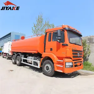 Çin ünlü marka Shacman Sinotruk HOWO 2023 üretici 20m3 su tankı kamyon su sıçrama su Bowser