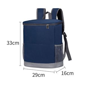 Manufacture Wholesale Camping Hiking <b>Cans</b> Wine Floating Full Waterproof Polyester <b>Cooler</b> Insulated Lunch Box Bag 15L/20L for - Product Image 4