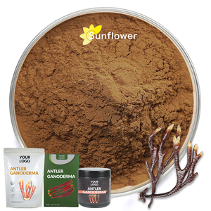 Özel etiket erkek sağlık takviyesi Reishi doğal geyik boynuz Ganoderma özü satılık - Product Image 1