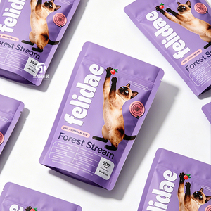 Wholesale Custom Digital Print Pet Food <b>Packaging</b> <b>Bags</b> | Stand Up Zipper Aluminum Foil Pouches for Pet Snacks - Product Image 6