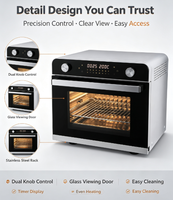 Friteuse à air numérique de haute qualité avec circulation d'air chaud, cuisson vapeur, cuve intérieure en acier inoxydable robuste, vente en gros
