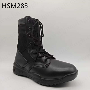 Bottes de combat LXG, tissu nylon anti-déchirure, prix bas, semelle extérieure en PU antidérapante avec coutures renforcées, bottes tactiques HSM283 - Product Image 2